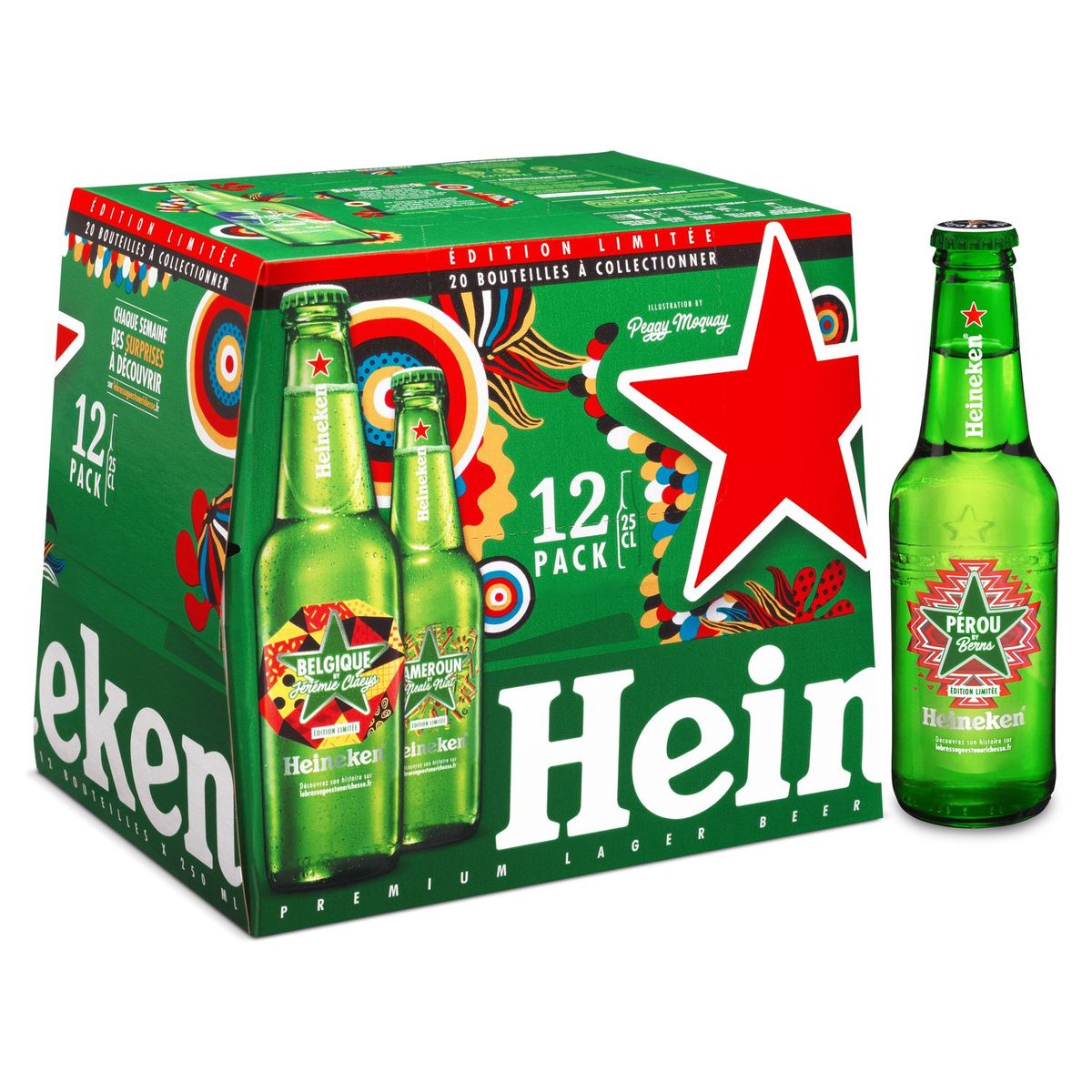 Pack heineken 12x25cl