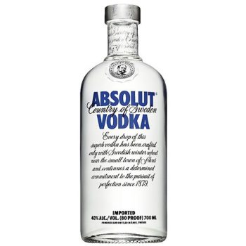 Vodka Absolut Blue 40° 70 cl Vodka Absolut Blue 40° 70 cl