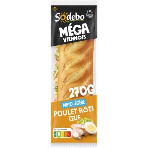 Sandwich Viennois Poulet Sodebo 270g