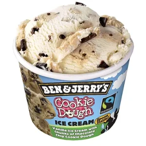 BEN & JERRY'S PEACES COOKIE DOUGH 160ml