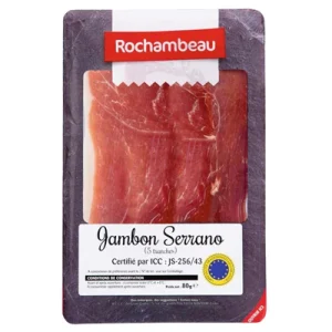 Jambon Serrano Rochambeau 80g