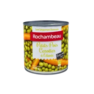 Petit Pois Carottes Rochambeau 265g