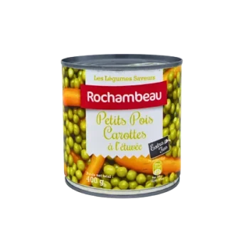 Petit Pois Carottes Rochambeau 265g Petit Pois Carottes Rochambeau 265g
