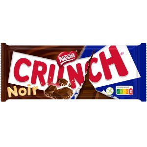 tablette chocolat crunch 100g