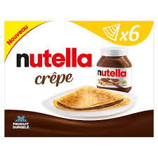 CREPES SURGELES NUTELLA 40G