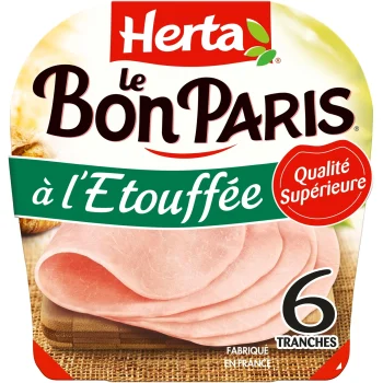 JAMBON ÉTOUFFÉ 6TRANCHE JAMBON ÉTOUFFÉ 6TRANCHE