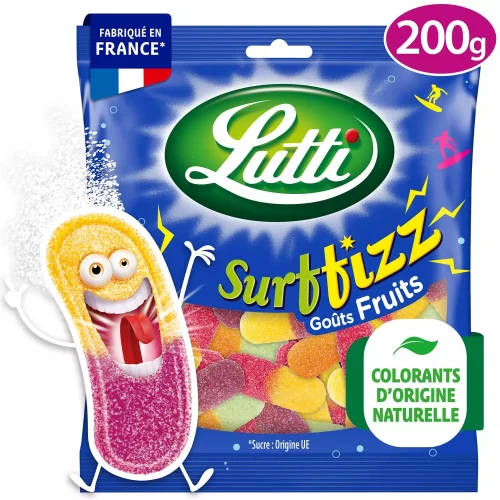 LUTTI SURFIZ FRUIT 200G LUTTI SURFIZ FRUIT 200G