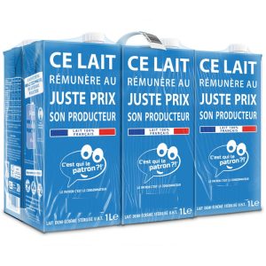 PACK LAIT DEMI ÉCRÉMÉ X6 1L
