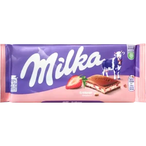 TABLETTE MILKA FRAISE 100g