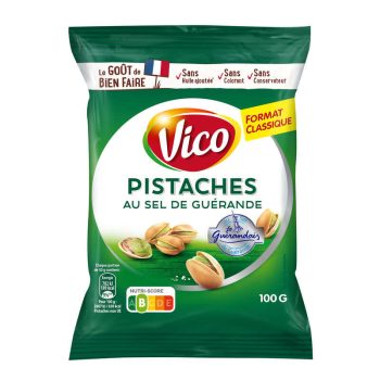 PISTACHES AU SEL DE GUERANDE 100g PISTACHES AU SEL DE GUERANDE 100g