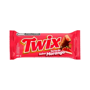 Twix morango (fraise/strawberry) 40g