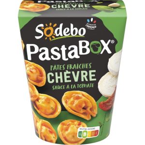 pasta box chèvre tomates